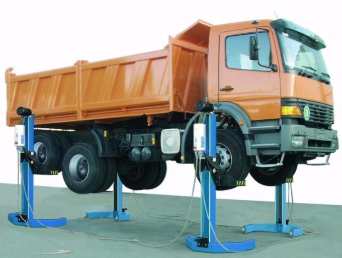 Комплект из 4-х подкатных подъемников